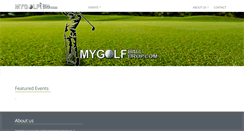 Desktop Screenshot of mygolfballdrop.com
